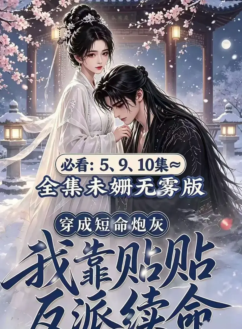 AI漫剧穿成短命炮灰我靠贴贴反派续命未删减全集-穿书超甜爽剧免费在线观看无广告播放